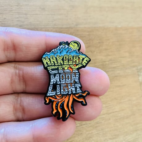 HAKODATE CITY MOON LIGHT PINS  イエロー・オレンジ