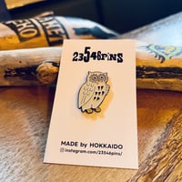 蝦夷フクロウ　蝦夷梟　フクロウ　PINS ピンバッジ
