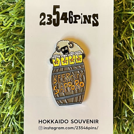 SAPPORO BEER  CITY ピンバッジ　PINS