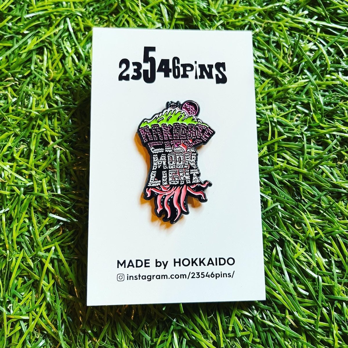 HAKODATE CITY MOON LIGHT PINS グリーン・ピンク系 | 235