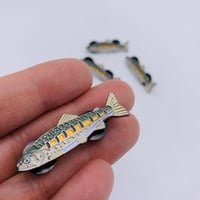 New✨　Yamame trout　original design pins ヤマメ　ピンバッジ　ピンズ