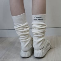 CNM original loose socks〔white〕