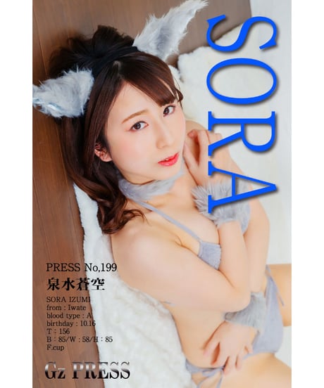 GzPressNo.199　泉水蒼空　大サイズ　※特典映像付き