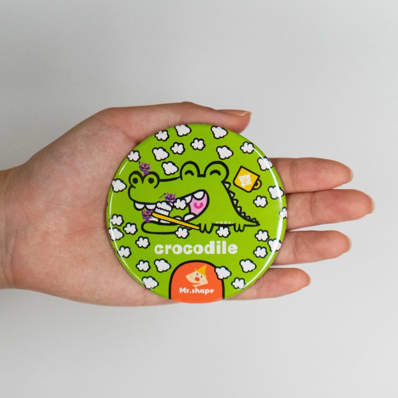 デカカンバッチ3個セット（動物.ver）：送料込 | Mr.shape STORE