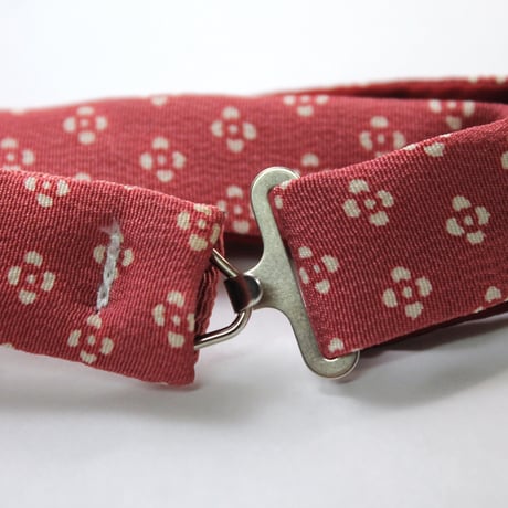 蝶ネクタイ　KIMONO fabric　型友禅 　上京蝶帯
