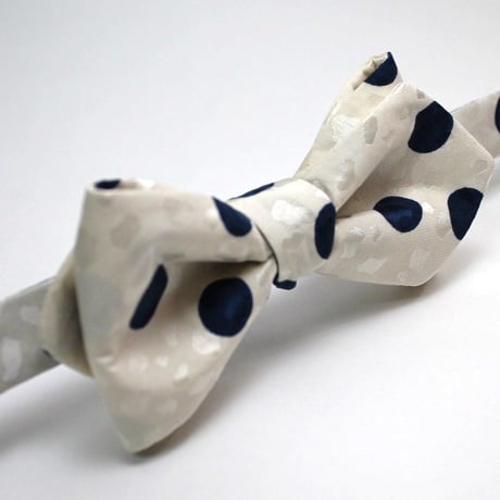 蝶ネクタイ　Import fabri　イタリア製ビンテージファブリック　上京蝶帯 #372