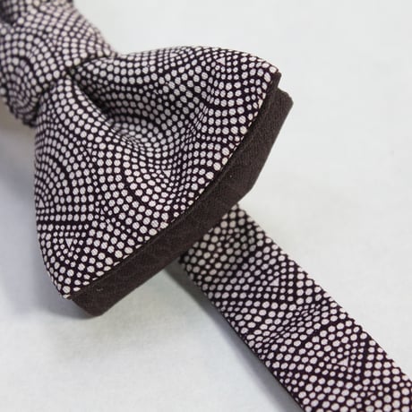 蝶ネクタイ　KIMONO fabric　型友禅 扇尽くし BT