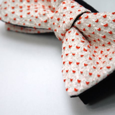 蝶ネクタイ　KIMONO fabric　総絞り染　上京蝶帯 #521