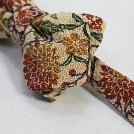 蝶ネクタイ　KIMONO fabric　 丹後ちりめん