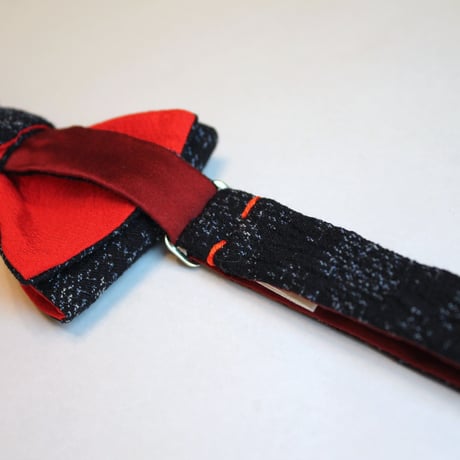 蝶ネクタイ Kids KIMONO fabric 縮緬生地  #kids