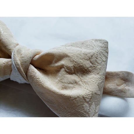蝶ネクタイ　KIMONO fabric　吹寄せ文様　西陣織 　上京蝶帯 #900