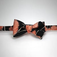 蝶ネクタイ　KIMONO fabric　型友禅