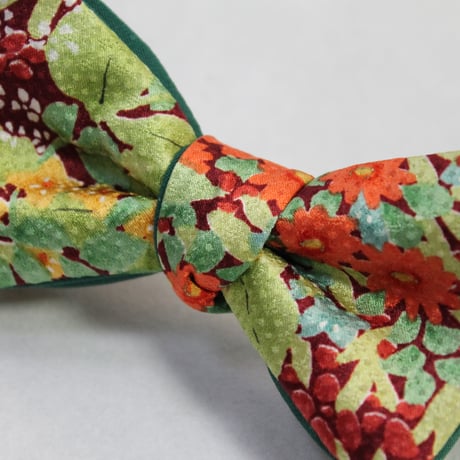 蝶ネクタイ　KIMONO fabric　型友禅 BT