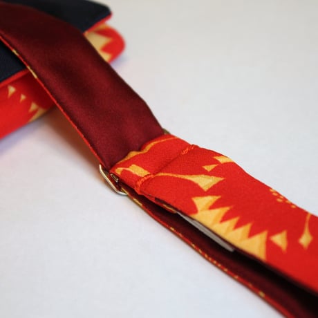 蝶ネクタイ Kids KIMONO fabric 菊文様 型友禅  #kids