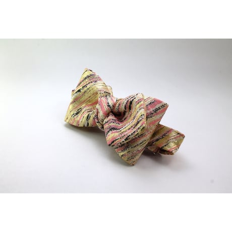 蝶ネクタイ　KIMONO fabric　京友禅　金彩加工　伝統工芸　PT