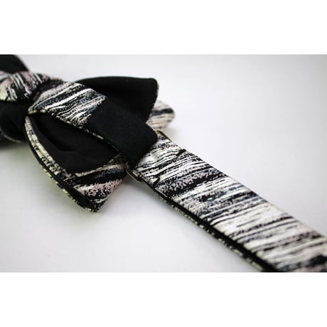 蝶ネクタイ　KIMONO fabric　京友禅　金彩加工　伝統工芸　SB