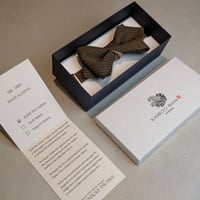 蝶ネクタイ　KIMONO fabric　大島紬　PT