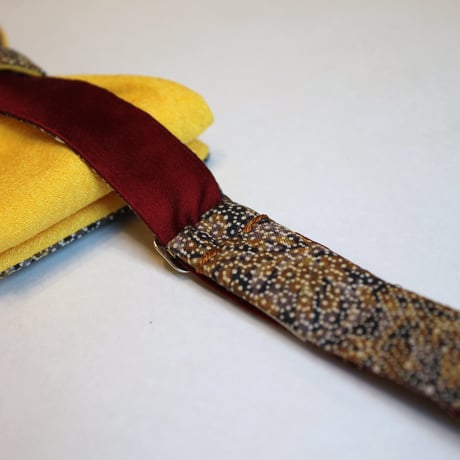 蝶ネクタイ Kids KIMONO fabric 亀甲立涌文様 型友禅  #kids