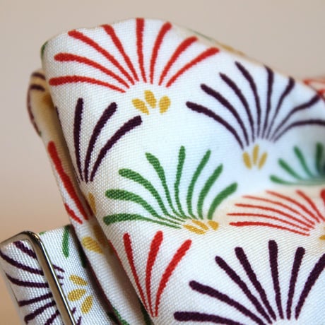蝶ネクタイ Kids KIMONO fabric 松葉文様 型友禅  #kids