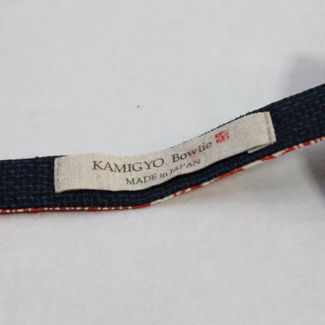 蝶ネクタイ　KIMONO fabric　型友禅