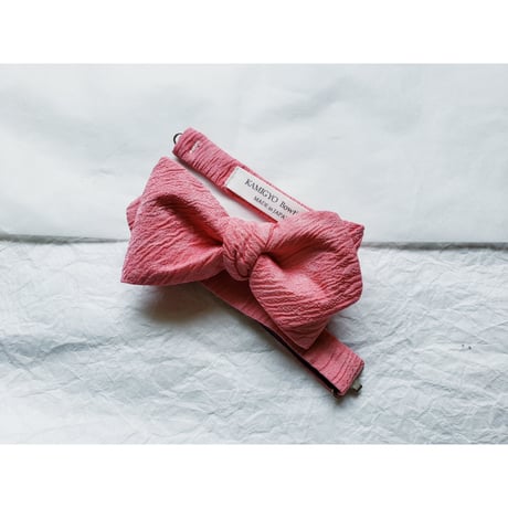 蝶ネクタイ　KIMONO fabric　 丹後ちりめん　上京蝶帯 #928