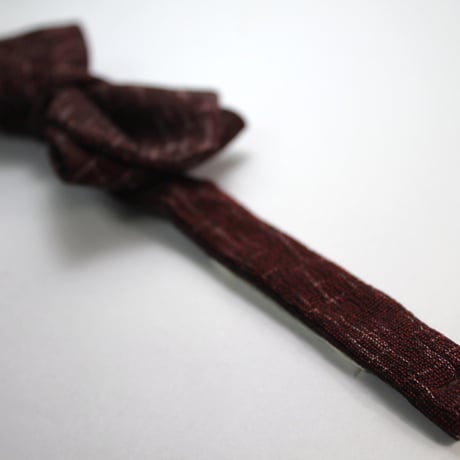 蝶ネクタイ　Import fabric　イタリア製ビンテージファブリック　上京蝶帯 #662