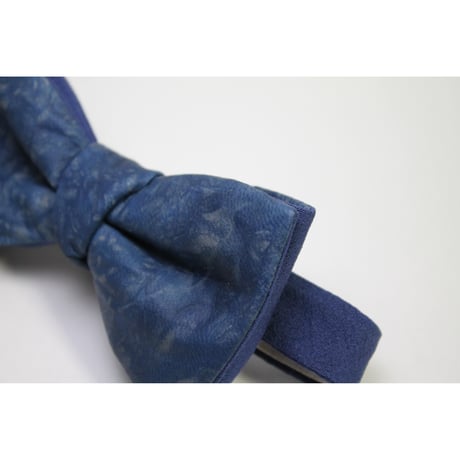 蝶ネクタイ　KIMONO fabric　京鹿の子絞染 伝統工芸士 重野泰正