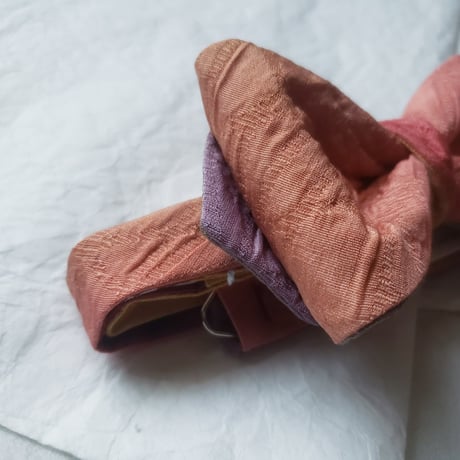 蝶ネクタイ　KIMONO fabric　ぼかし染　グラデーション　上京蝶帯