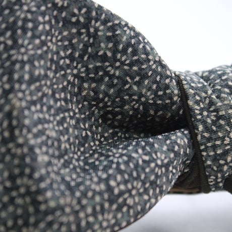 蝶ネクタイ　KIMONO fabric　七宝花菱　上京蝶帯 #622