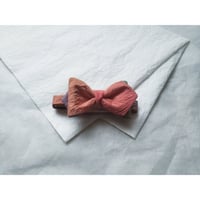 蝶ネクタイ　KIMONO fabric　ぼかし染　グラデーション　上京蝶帯
