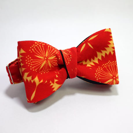 蝶ネクタイ Kids KIMONO fabric 菊文様 型友禅  #kids