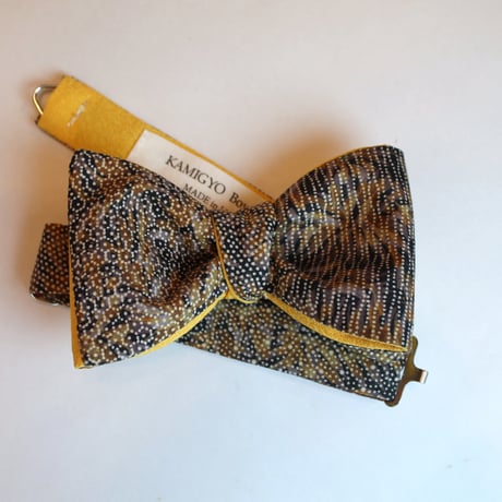 蝶ネクタイ Kids KIMONO fabric 亀甲立涌文様 型友禅  #kids