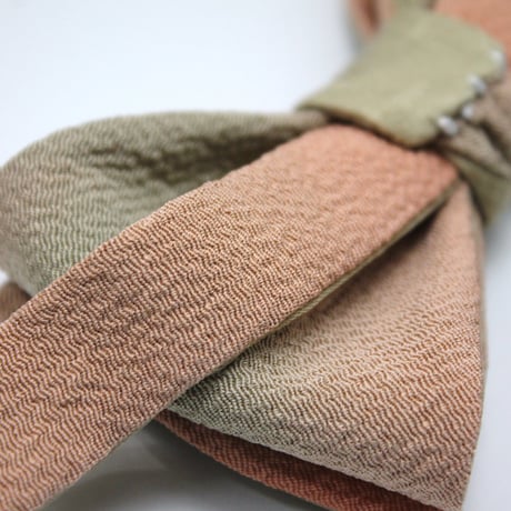蝶ネクタイ　KIMONO fabric　西陣織 　上京蝶帯 #453