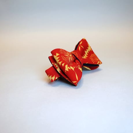 蝶ネクタイ Kids KIMONO fabric 菊文様 型友禅  #kids