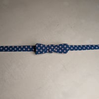蝶ネクタイ　Noh fabric　型友禅