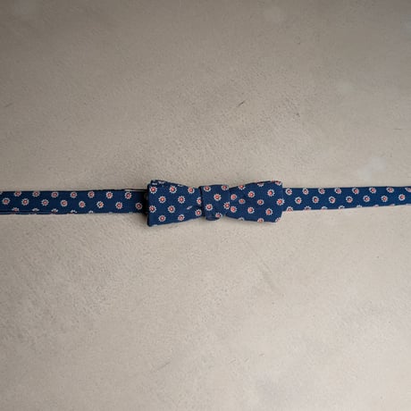 蝶ネクタイ　Noh fabric　型友禅