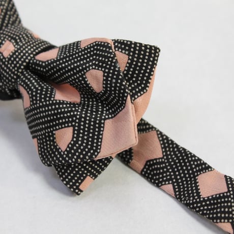 蝶ネクタイ　Import fabric　70`sイタリア製ビンテージファブリック