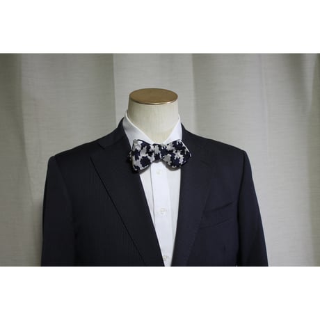 蝶ネクタイ　Import fabric　フランス製ビンテージファブリック 迷彩