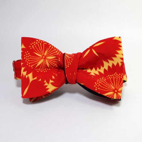 蝶ネクタイ Kids KIMONO fabric 菊文様 型友禅  #kids
