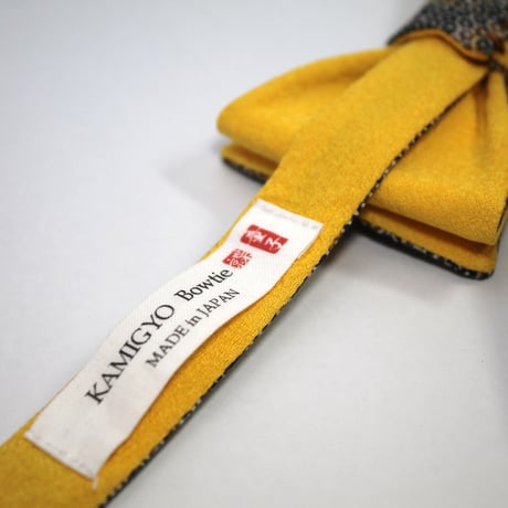 蝶ネクタイ Kids KIMONO fabric 亀甲立涌文様 型友禅  #kids