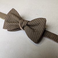 蝶ネクタイ　KIMONO fabric　大島紬 SB