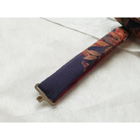 蝶ネクタイ　KIMONO fabric　型友禅　丹後ちりめん　上京蝶帯 #939