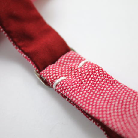 蝶ネクタイ　KIMONO fabric 　江戸小紋　鮫文様