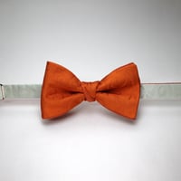 蝶ネクタイ　Noh fabric　唐草文様　佐々木能衣装