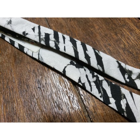 手結び蝶ネクタイ　 Import fabric  イタリア製ビンテージファブリック　タイダイ柄　 #self