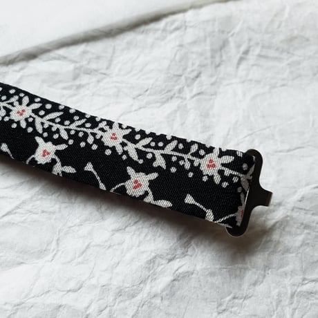 蝶ネクタイ　KIMONO fabric　型友禅　上京蝶帯 #890