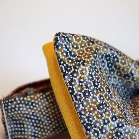 蝶ネクタイ Kids KIMONO fabric 亀甲立涌文様 型友禅  #kids