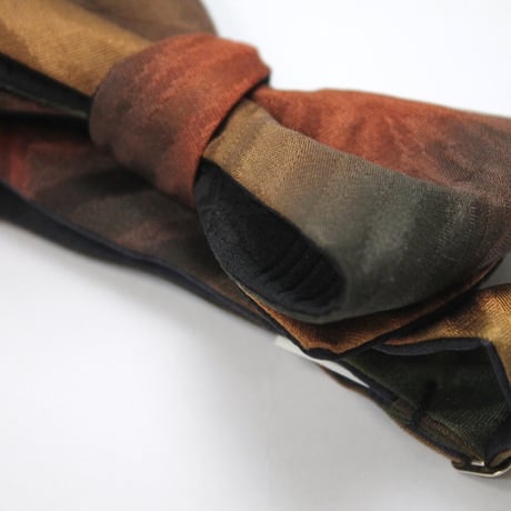蝶ネクタイ　KIMONO fabric　ぼかし染　グラデーション　上京蝶帯 #573