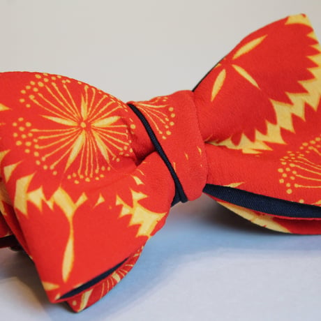 蝶ネクタイ Kids KIMONO fabric 菊文様 型友禅  #kids