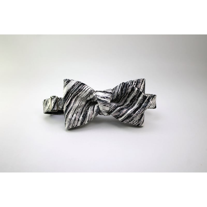 蝶ネクタイ KIMONO fabric 京友禅 金彩加工 伝統工芸 PT | KAMIGYO